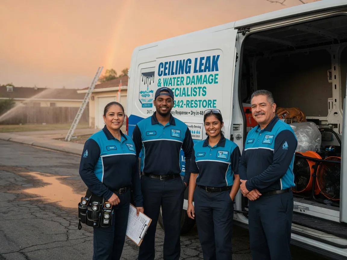 Ceiling Leak Cleanup company in Wise, NC