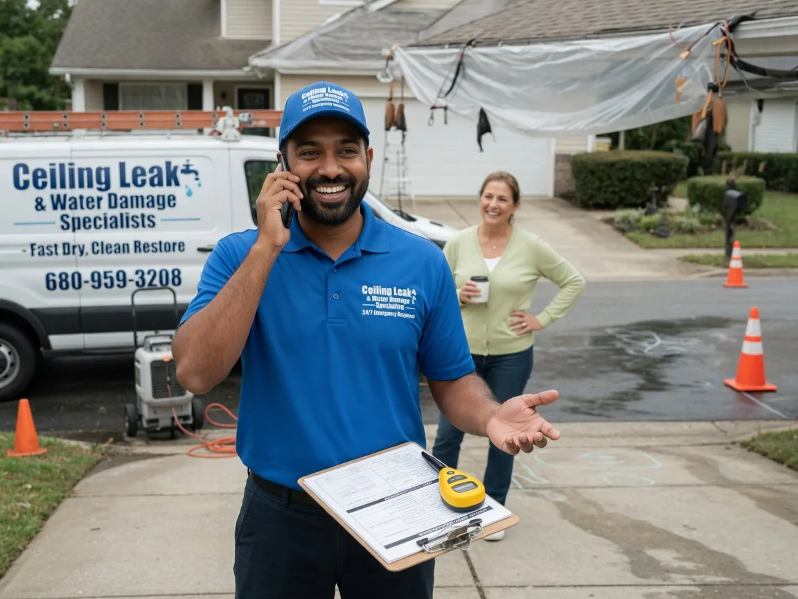 Ceiling Leak Cleanup Wise, NC FAQs